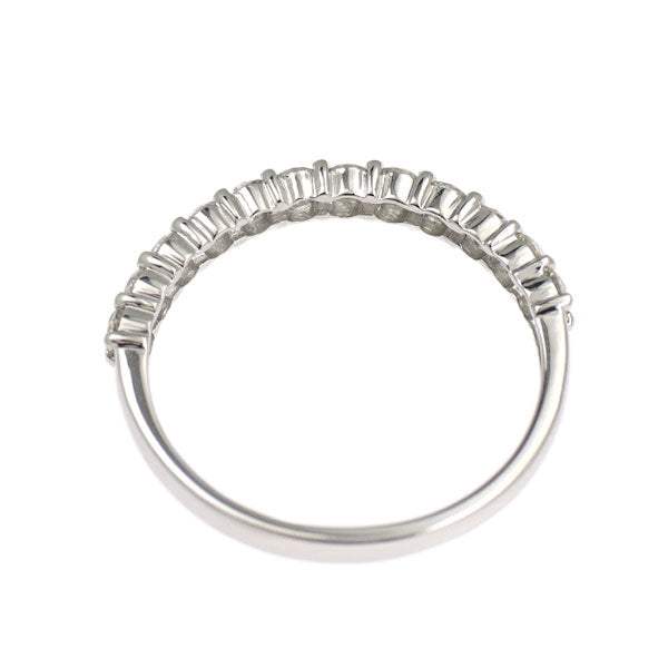 Pt900 ダイヤモンド リング 0.50ct ハーフエタニティ