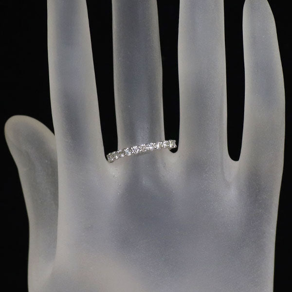 Pt900 ダイヤモンド リング 0.50ct ハーフエタニティ
