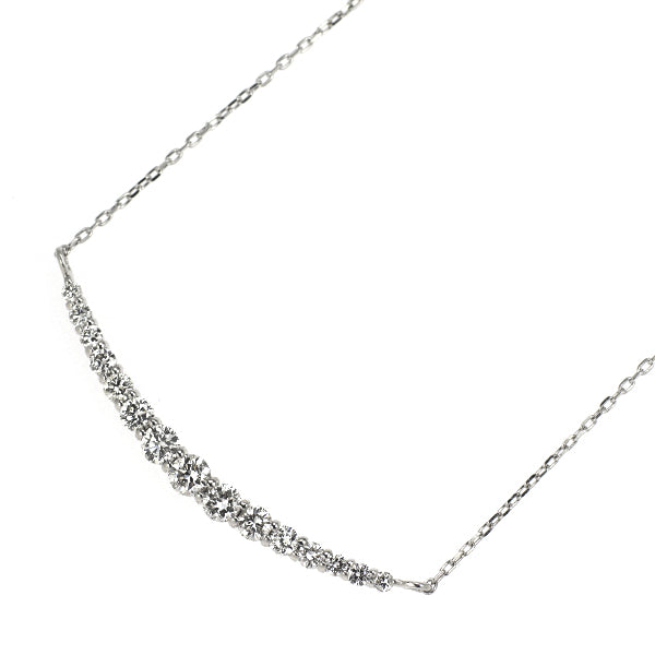 K18WG ダイヤモンド ペンダントネックレス 0.30ct