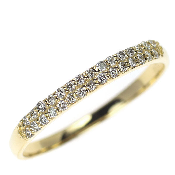 K18YG ダイヤモンド リング 0.20ct パヴェ