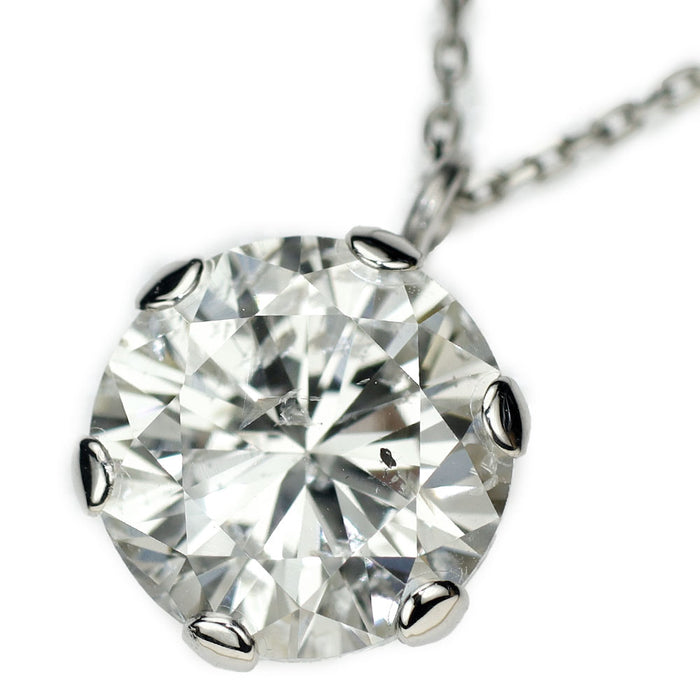 新品 Pt850/Pt900 LDHダイヤモンド ペンダントネックレス 1.163ct H SI2 G 【エスコレ】