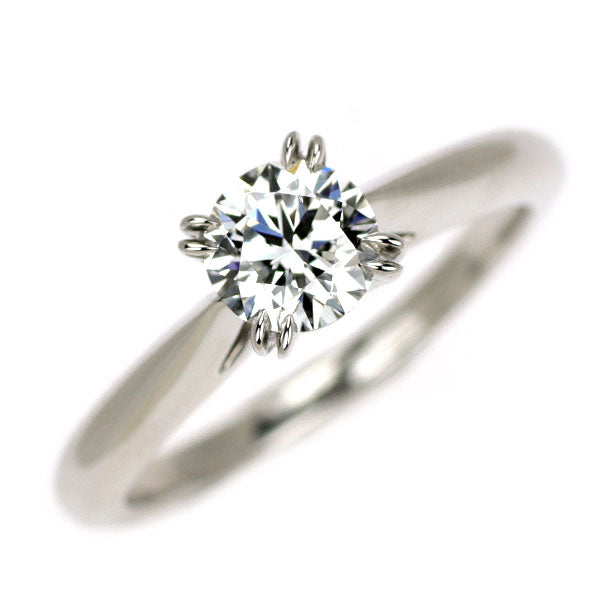 ハリーウィンストン Pt950 ダイヤモンド リング 0.53ct F VVS2 3EX ソリティア