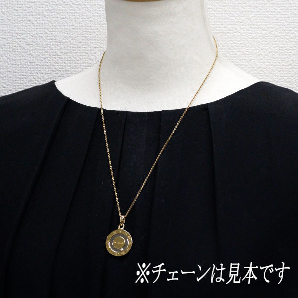 ブルガリ K18YG/SS ダイヤモンド ペンダントトップ ホロスコープ12星座