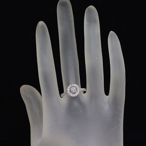 Pt900 ダイヤモンド リング 0.20ct D0.58ct