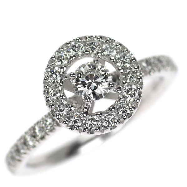 Pt900 ダイヤモンド リング 0.20ct D0.58ct