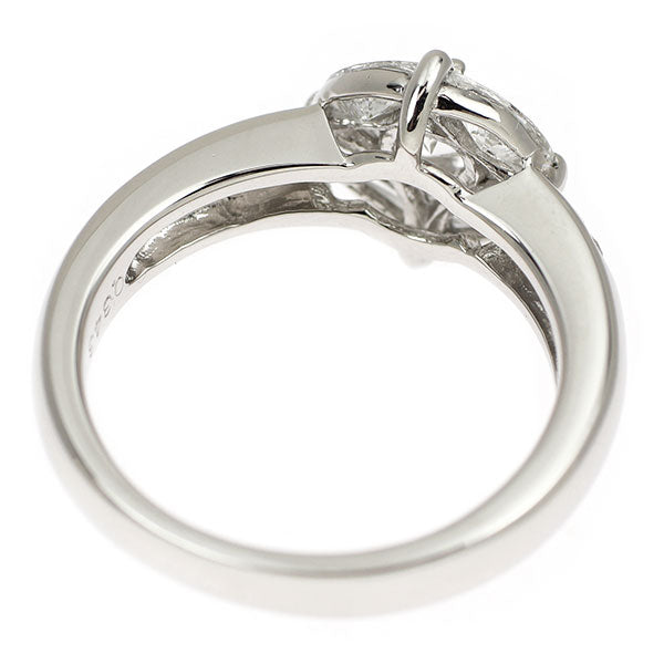 Pt900 ダイヤモンド リング 0.343ct F SI1 VG D0.72ct
