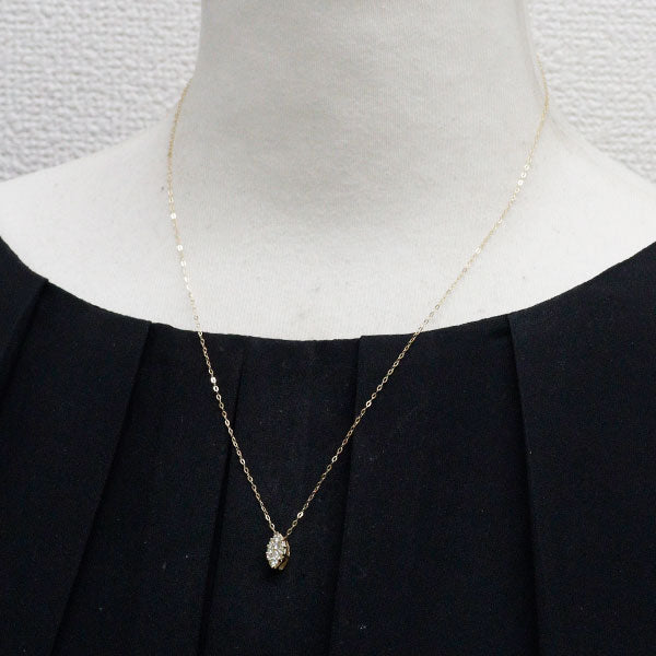 GSTV K18YG ダイヤモンド ペンダントネックレス 0.25ct