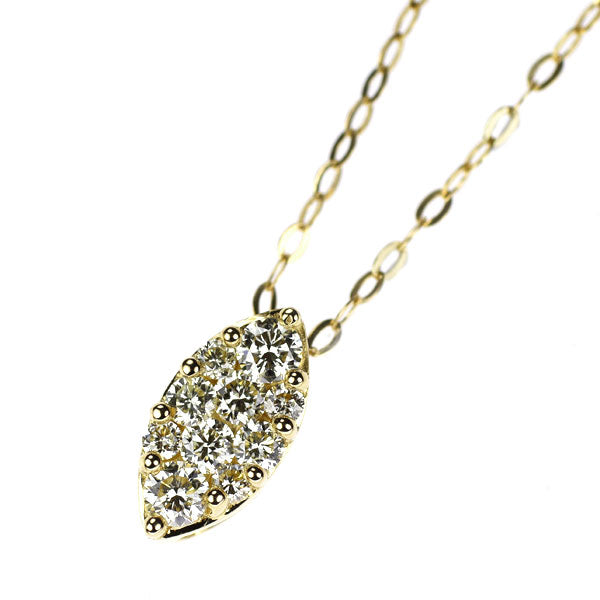 GSTV K18YG ダイヤモンド ペンダントネックレス 0.25ct