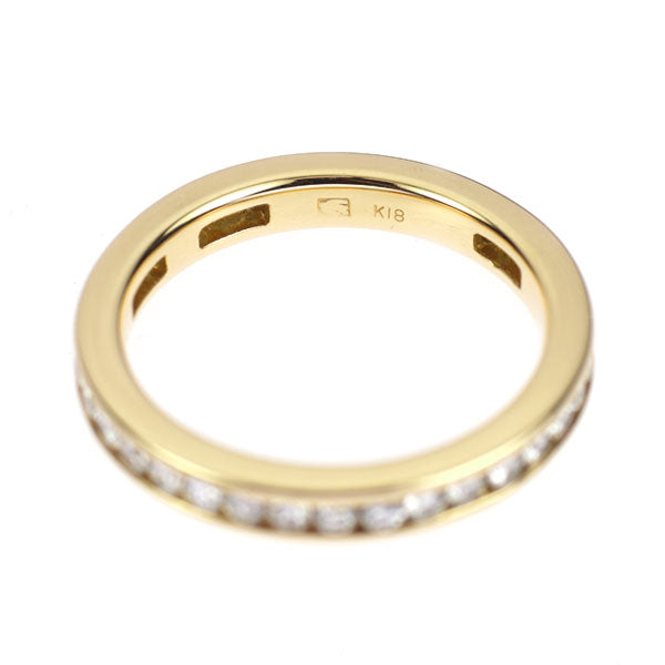 セイコー K18YG ダイヤモンド リング 0.80ct フルエタニティ