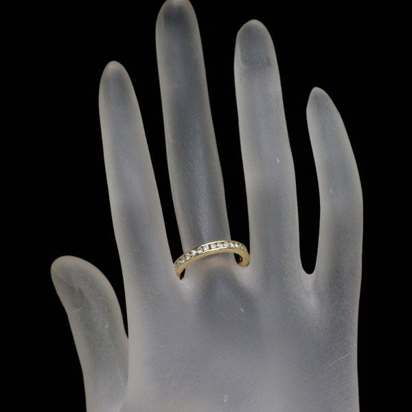 セイコー K18YG ダイヤモンド リング 0.80ct フルエタニティ