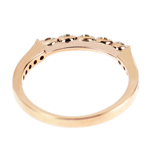 K18PG ダイヤモンド リング 0.25ct