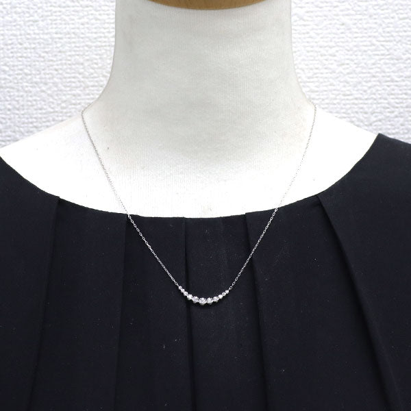 Pt900/ Pt850 ダイヤモンド ペンダントネックレス 0.30ct