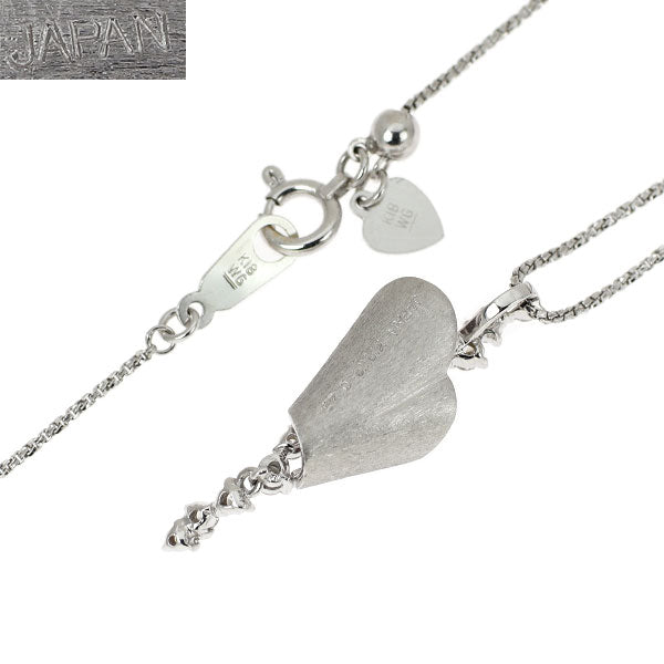 ラッセル K18WG ダイヤモンド ペンダントネックレス 0.29ct