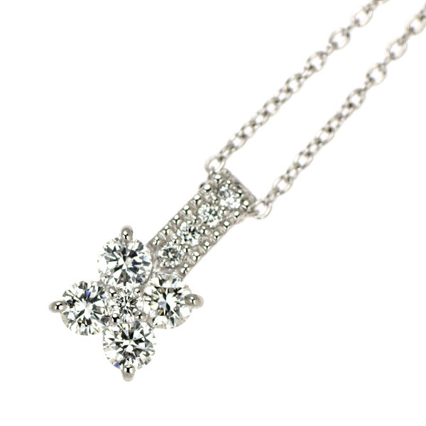 Pt900/ Pt850 ダイヤモンド ペンダントネックレス 0.60ct
