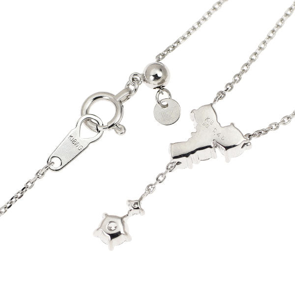 ラザールキャプラン K18WG H&Cダイヤモンド ペンダントネックレス 0.45ct