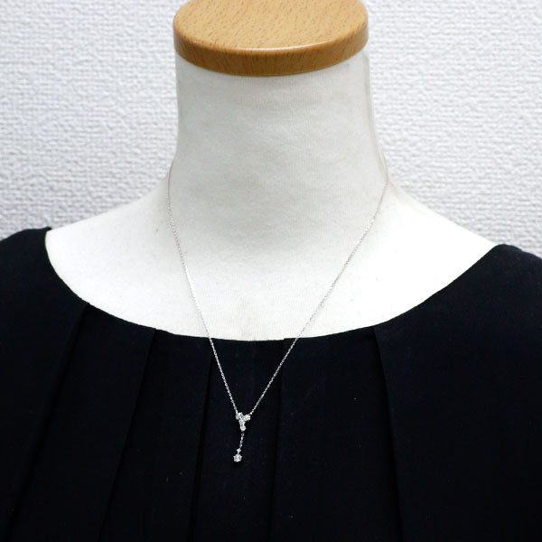 ラザールキャプラン K18WG H&Cダイヤモンド ペンダントネックレス 0.45ct