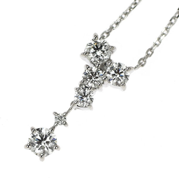 ラザールキャプラン K18WG H&Cダイヤモンド ペンダントネックレス 0.45ct