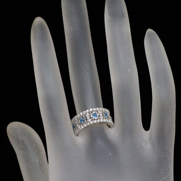 Pt950 アウイナイト ダイヤモンド リング 0.15ct D0.40ct 希少