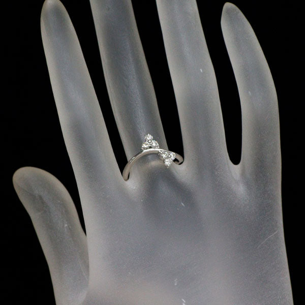 K18WG ダイヤモンド リング 0.32ct