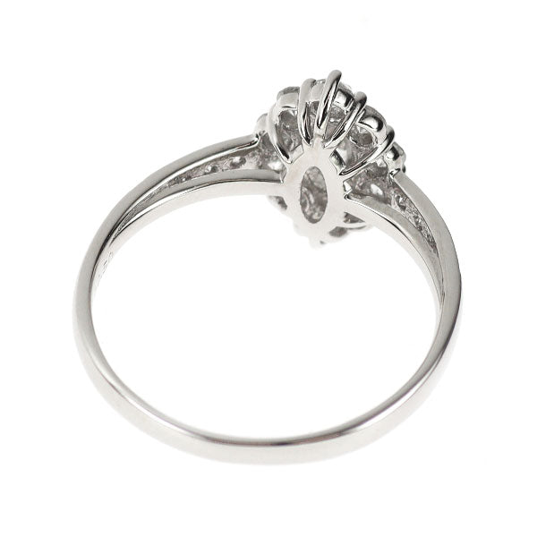 Pt900 マーキスカット ダイヤモンド リング 0.25ct D0.50ct
