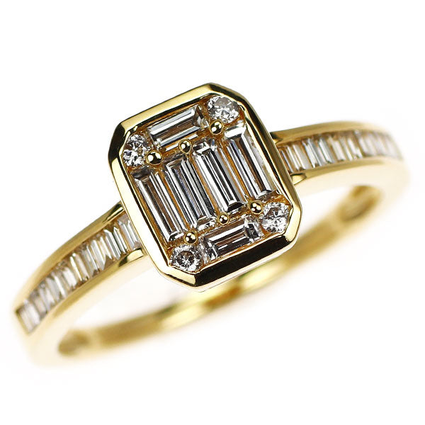 K18YG ダイヤモンド リング 0.680ct