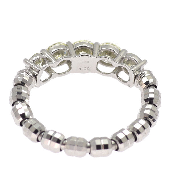 Pt950 ダイヤモンド リング 1.00ct 伸縮式