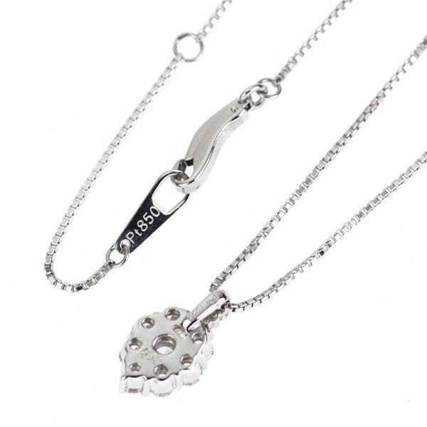 Pt1000/ Pt850 ダイヤモンド ペンダントネックレス 0.52ct
