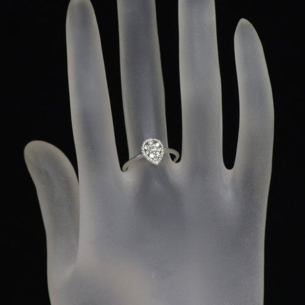 K18WG ダイヤモンド リング 0.30ct