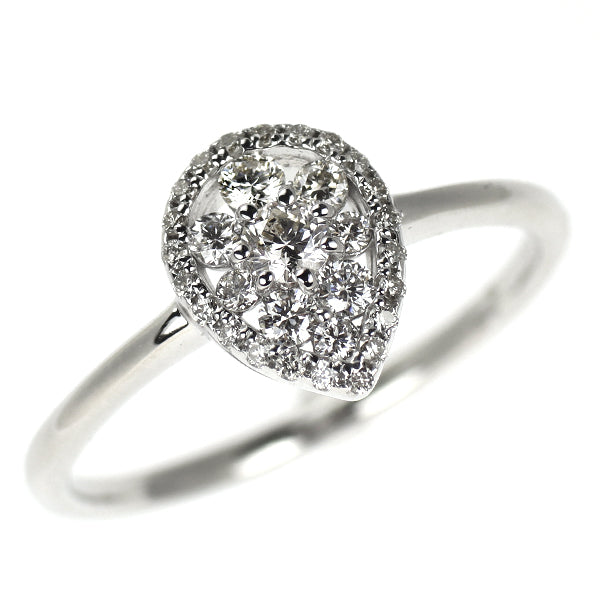K18WG ダイヤモンド リング 0.30ct