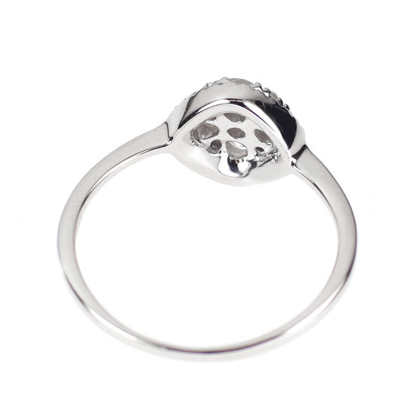 K18WG ダイヤモンド リング 0.50ct