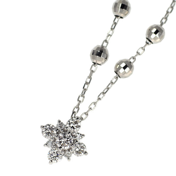 Pt900/ Pt850 ダイヤモンド ペンダントネックレス 0.28ct