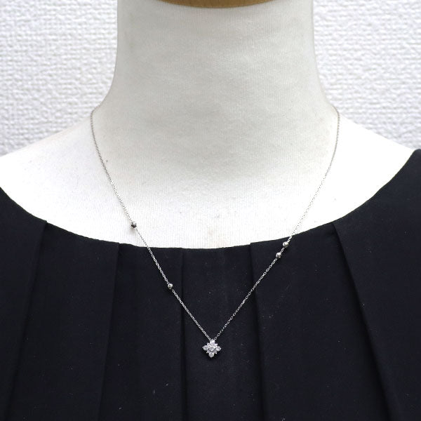 Pt900/ Pt850 ダイヤモンド ペンダントネックレス 0.28ct