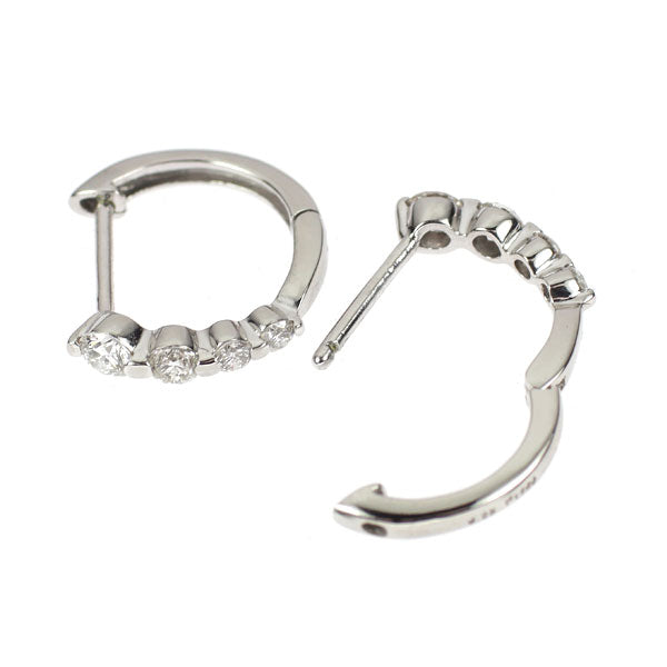Pt900 ダイヤモンド ピアス 0.50ct フープ