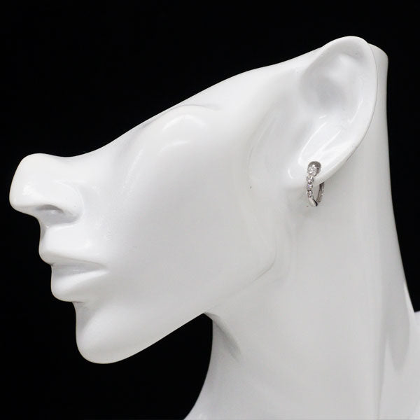 Pt900 ダイヤモンド ピアス 0.50ct フープ