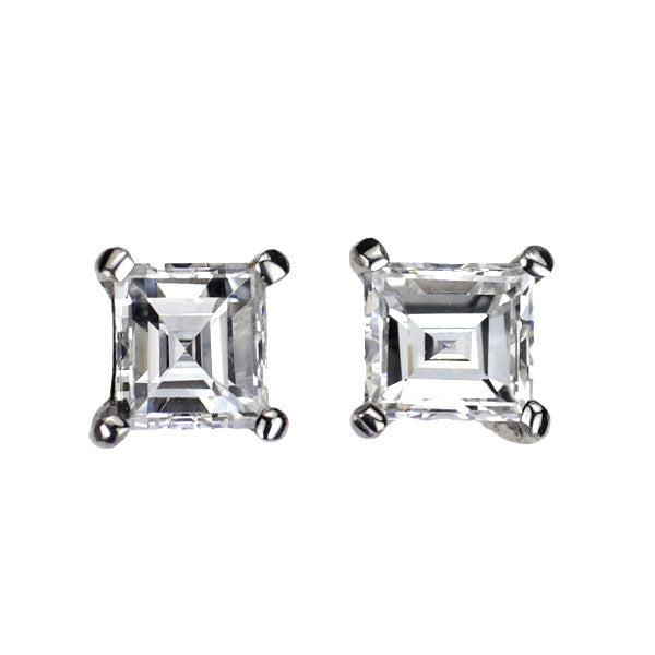Pt900 ダイヤモンド ピアス 0.437ct スタッド