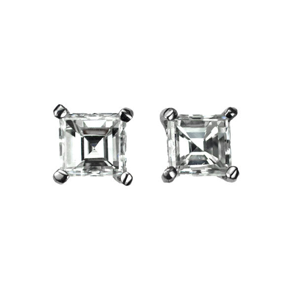 Pt900 ダイヤモンド ピアス 0.427ct スタッド