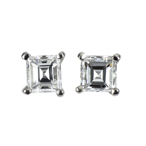 Pt900 ダイヤモンド ピアス 0.401ct スタッド