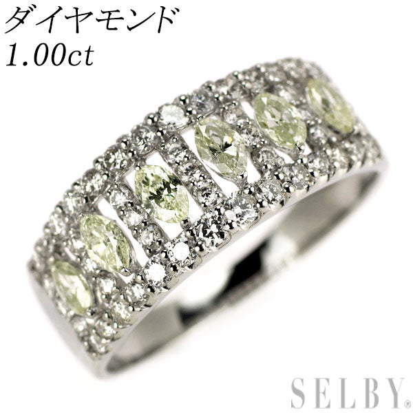 Pt900 ダイヤモンド リング 1.00ct