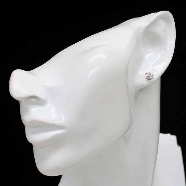希少 Pt950/Pt900 天然ピンクダイヤモンド ピアス 0.071ct D0.14ct