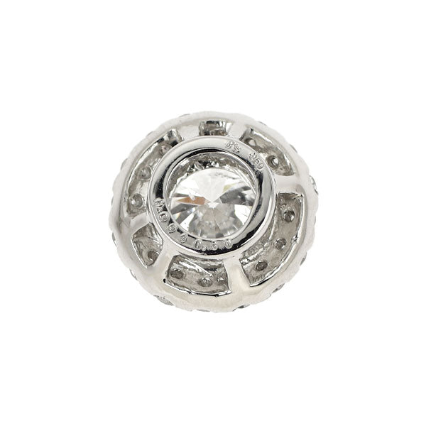 新品 Pt950 ダイヤモンド ペンダントトップ 1.054ct E SI2 G D0.30ct【エスコレ】