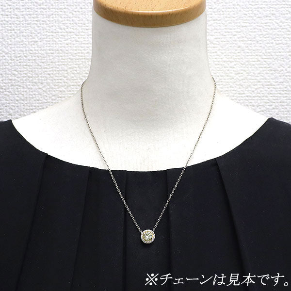 新品 K18YG ダイヤモンド ペンダントトップ 1.070ct VLY SI1 G D0.30ct【エスコレ】