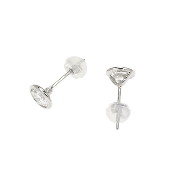 新品 Pt950/ Pt900 ダイヤモンド ピアス 1.071ct E/G SI1/SI2 VG/G 【エスコレ】