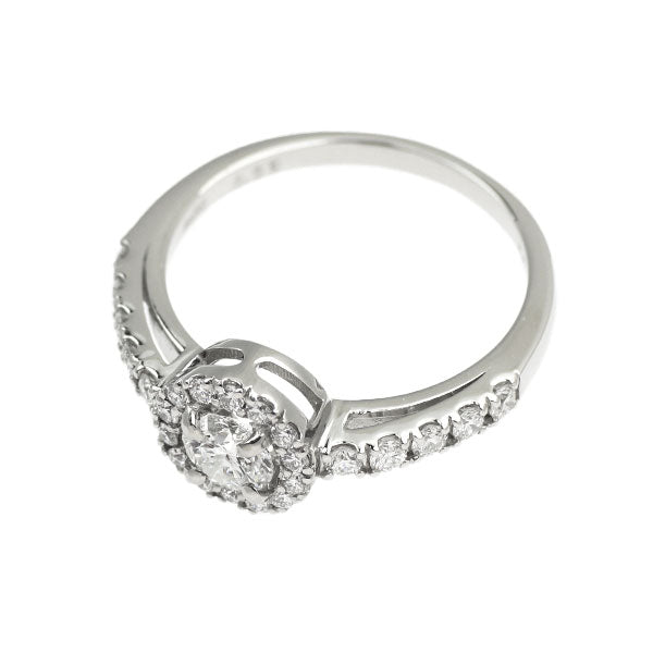 新品 Pt950 最高級 ダイヤモンド リング 0.341ct D IF 3EXHC D0.32ct 【エスコレ】