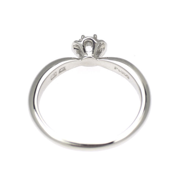 ラザールキャプラン/セイコー Pt900 ダイヤモンド リング 0.15ct ピンキー