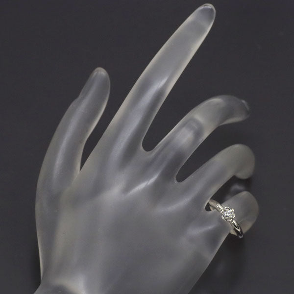 ラザールキャプラン/セイコー Pt900 ダイヤモンド リング 0.15ct ピンキー