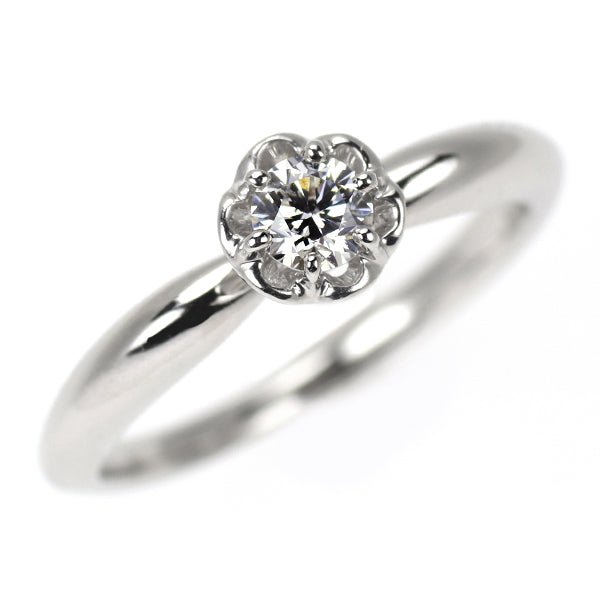 ラザールキャプラン/セイコー Pt900 ダイヤモンド リング 0.15ct ピンキー