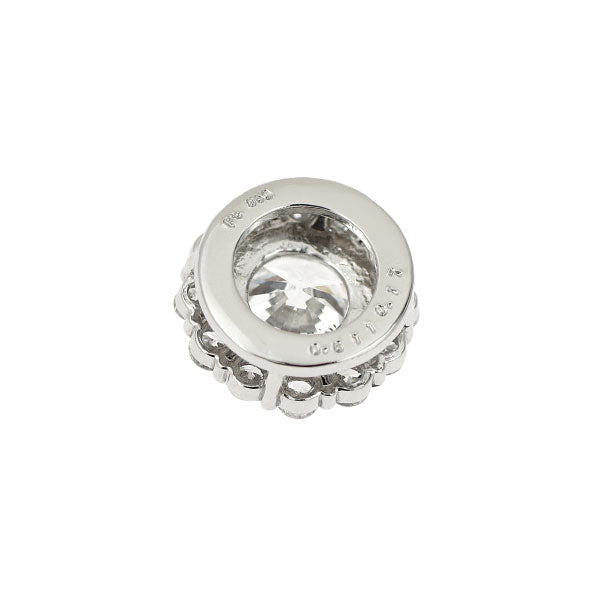 新品 Pt950 ダイヤモンド ペンダントトップ 0.611ct D SI1 VG D0.17ct【エスコレ】