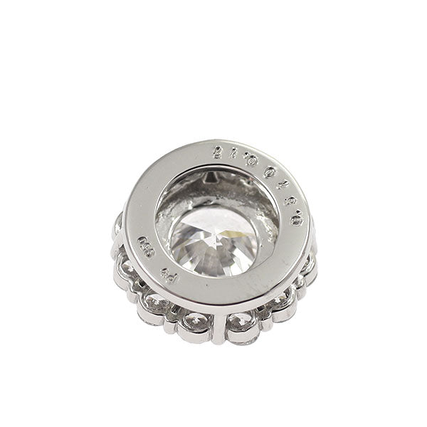 新品 Pt950 ダイヤモンド ペンダントトップ 0.510ct E VS1 G D0.17ct【エスコレ】