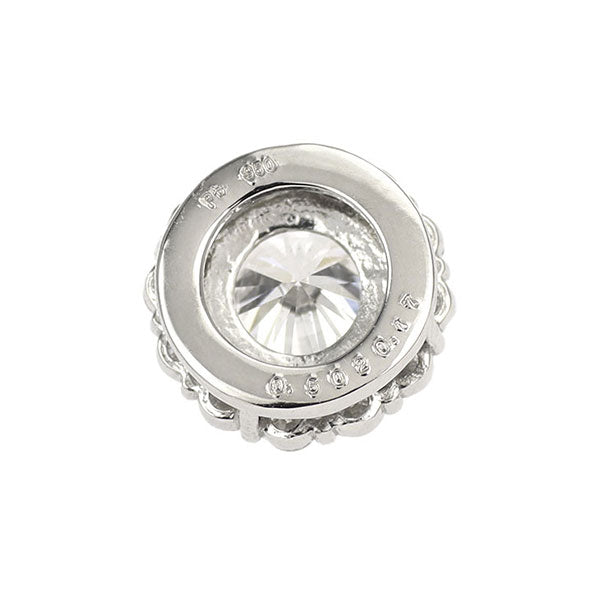 新品 Pt950 ダイヤモンド ペンダントトップ 0.502ct D SI2 VG D0.17ct【エスコレ】