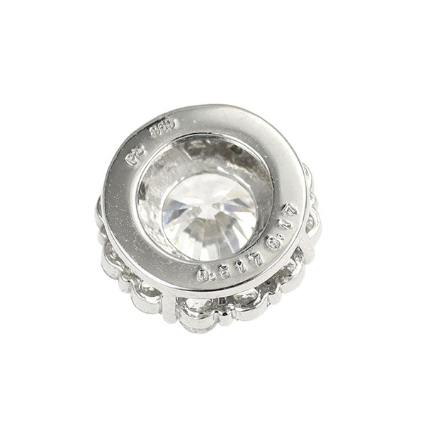 新品 Pt950 ダイヤモンド ペンダントトップ 0.517ct G SI2 VG D0.17ct【エスコレ】